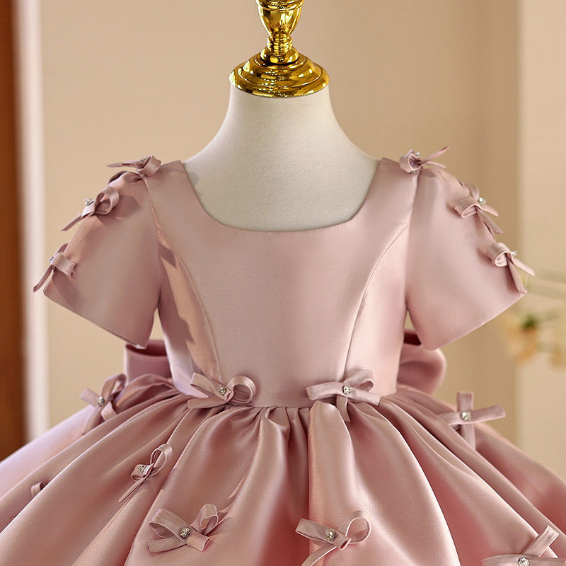 Little Girl Birthday Full-year Evening Dress - 𝓢𝓱𝓸𝓹𝓵𝓮𝓬𝔂