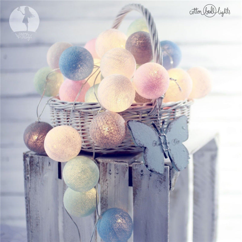 Cotton Thread Atmosphere Starry Sky Small Colored Lights - 𝓢𝓱𝓸𝓹𝓵𝓮𝓬𝔂