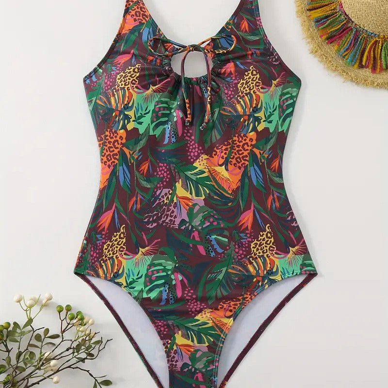 Fashion Women's Printed Triangle Sexy Swimsuit