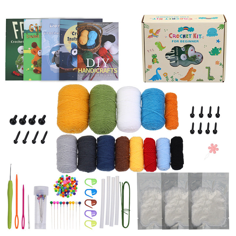 Ugly Doll Cartoon Animal Crocheted Material Package - 𝓢𝓱𝓸𝓹𝓵𝓮𝓬𝔂