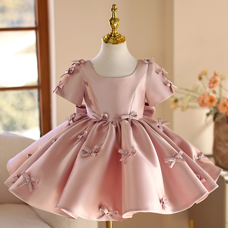 Little Girl Birthday Full-year Evening Dress - 𝓢𝓱𝓸𝓹𝓵𝓮𝓬𝔂