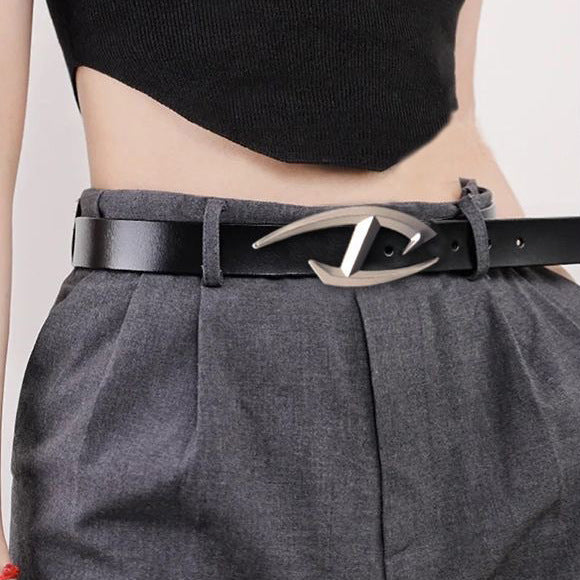 Future Sense Niche Punk Irregular Metal Belt - 𝓢𝓱𝓸𝓹𝓵𝓮𝓬𝔂