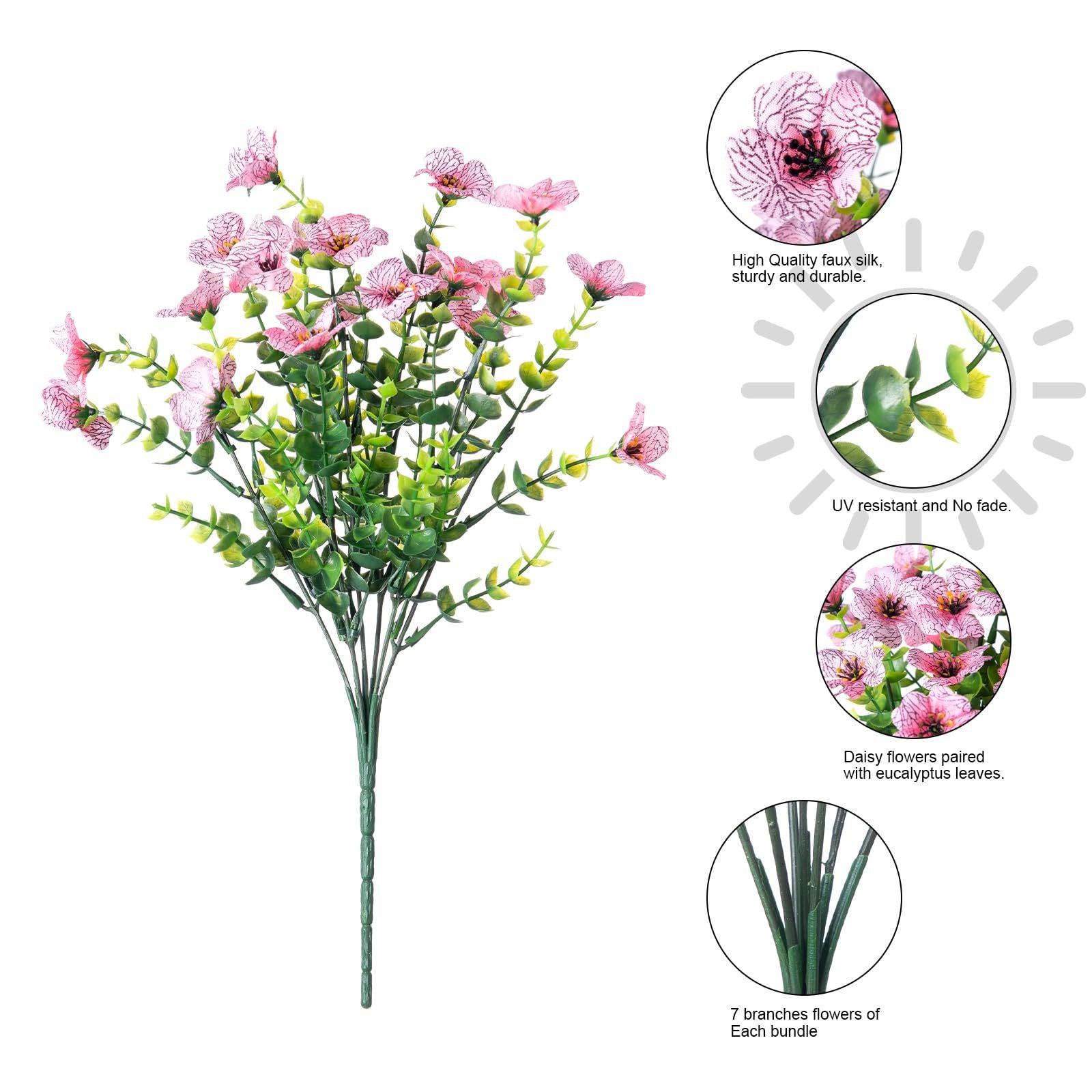 Artificial Outdoor UV-proof Decorative Simulation Green Plant Plastic Flowers - 𝓢𝓱𝓸𝓹𝓵𝓮𝓬𝔂