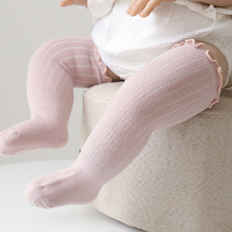 Children's Wooden Ear Over The Knee Mid-calf Length And Knee High Socks - 𝓢𝓱𝓸𝓹𝓵𝓮𝓬𝔂