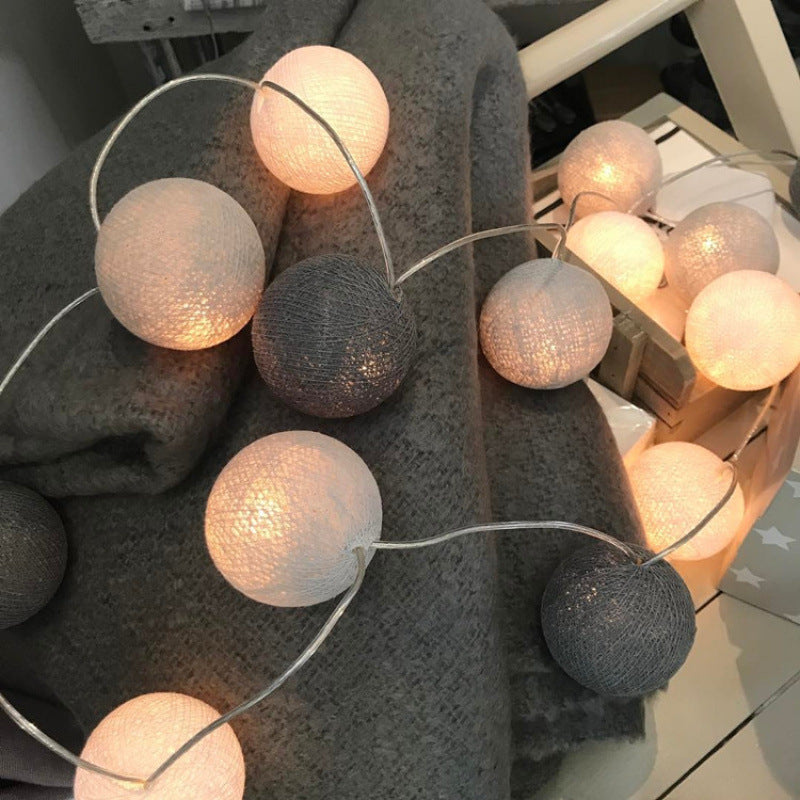 Cotton Thread Atmosphere Starry Sky Small Colored Lights - 𝓢𝓱𝓸𝓹𝓵𝓮𝓬𝔂