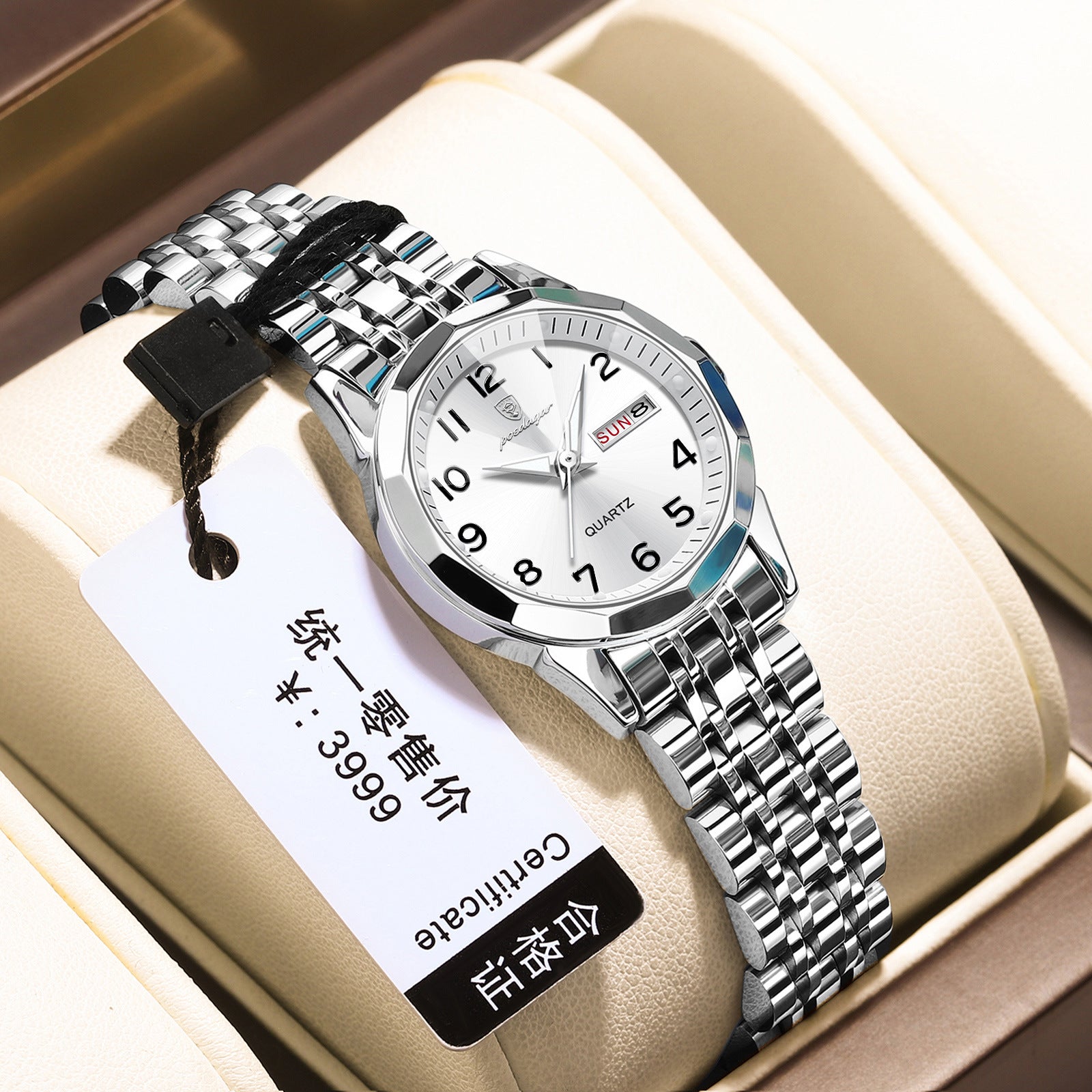 Women's Waterproof Double Calendar Watch - 𝓢𝓱𝓸𝓹𝓵𝓮𝓬𝔂