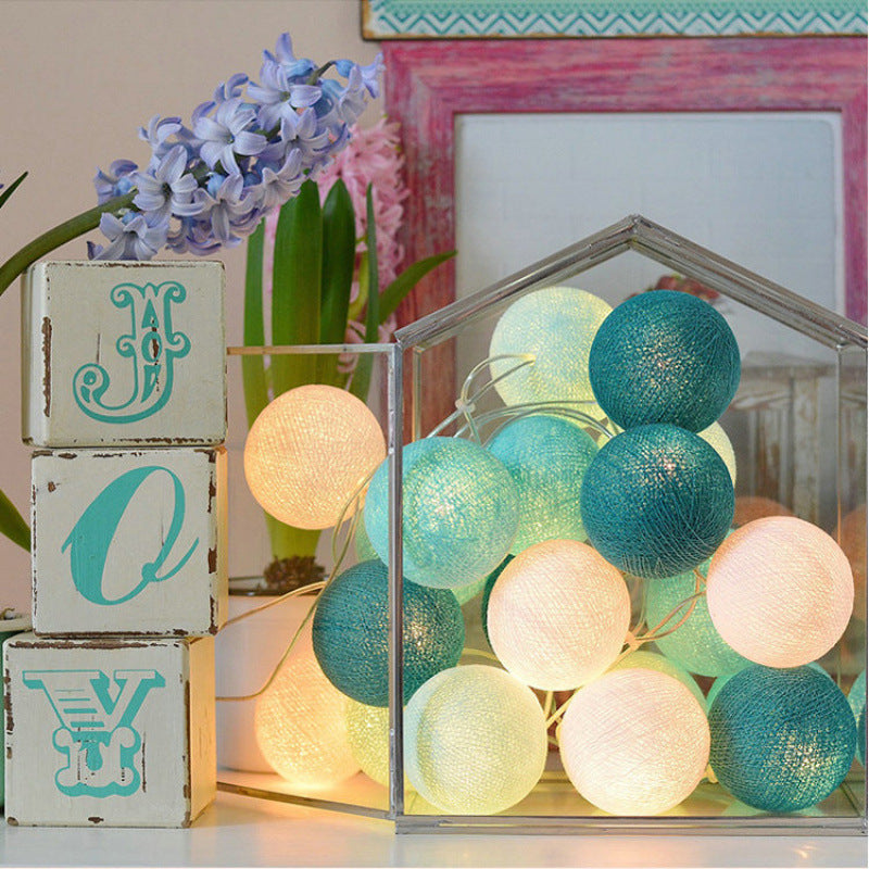 Cotton Thread Atmosphere Starry Sky Small Colored Lights - 𝓢𝓱𝓸𝓹𝓵𝓮𝓬𝔂