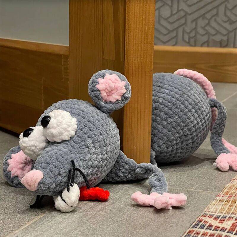 Hand-knitted Creative Animal Door Stop Ornaments - 𝓢𝓱𝓸𝓹𝓵𝓮𝓬𝔂