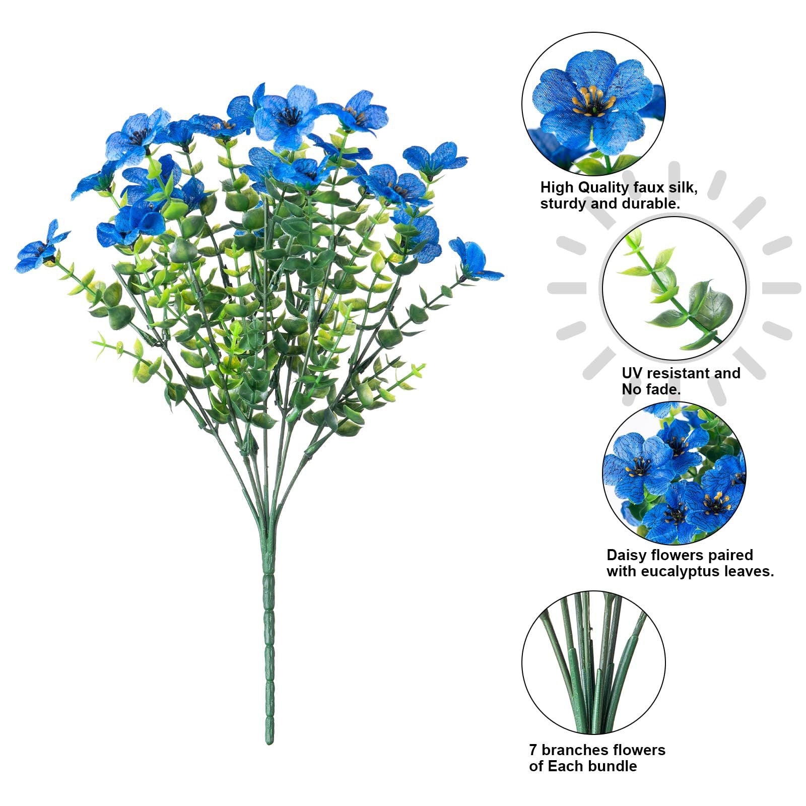 Artificial Outdoor UV-proof Decorative Simulation Green Plant Plastic Flowers - 𝓢𝓱𝓸𝓹𝓵𝓮𝓬𝔂