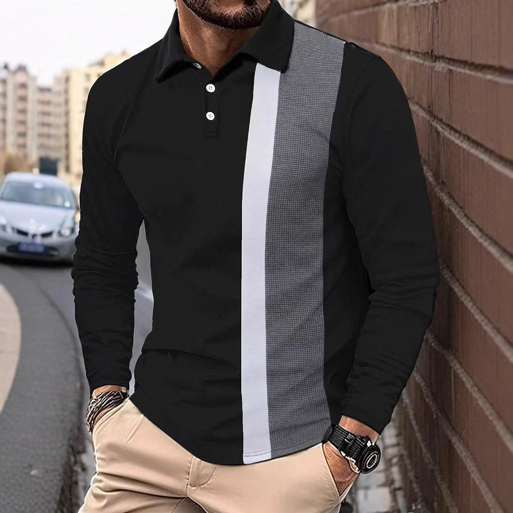 Men's Button Casual Slim Lapel 3D Printed Long Sleeve - 𝓢𝓱𝓸𝓹𝓵𝓮𝓬𝔂