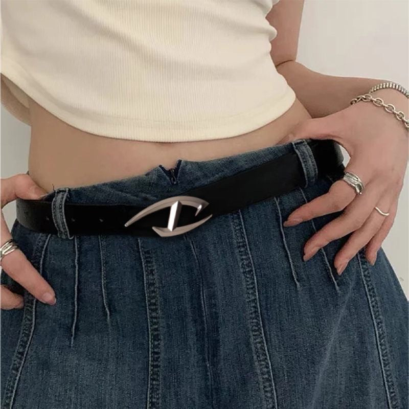 Future Sense Niche Punk Irregular Metal Belt - 𝓢𝓱𝓸𝓹𝓵𝓮𝓬𝔂