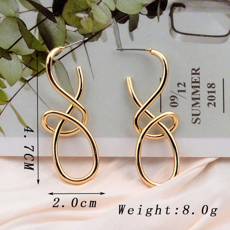 European And American Special-interest Design Ear Studs - 𝓢𝓱𝓸𝓹𝓵𝓮𝓬𝔂
