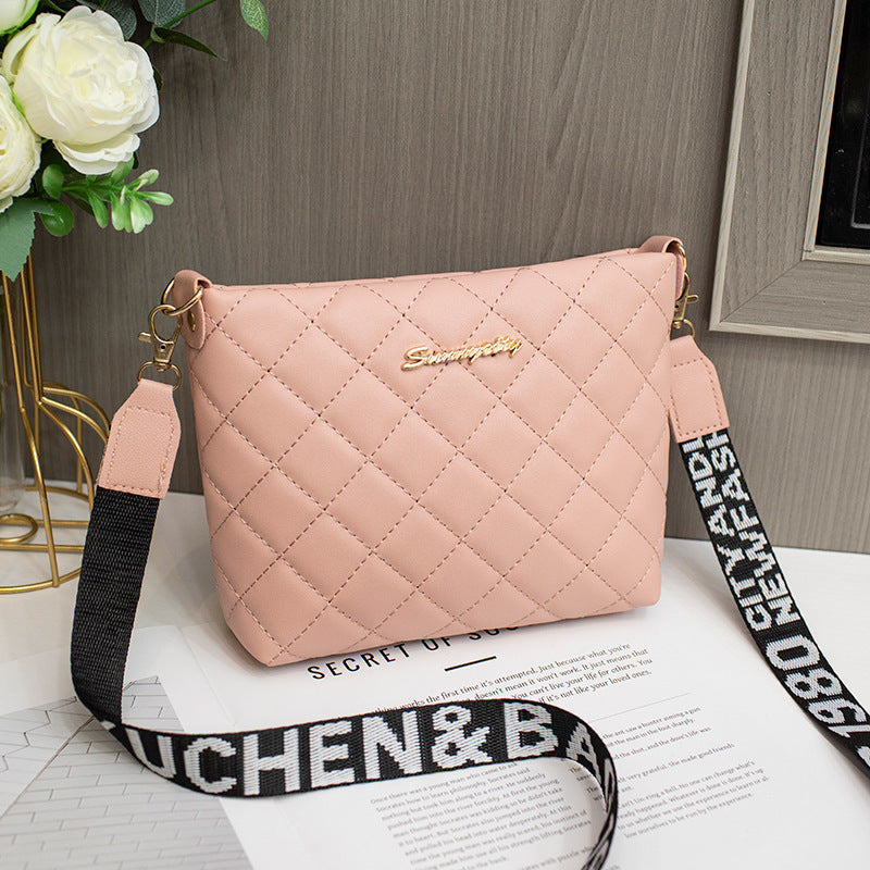 Small Messenger Bag For Women Trend Lingge Embroidery Female Shoulder Bags Fashion Chain Ladies Crossbody Purse - 𝓢𝓱𝓸𝓹𝓵𝓮𝓬𝔂
