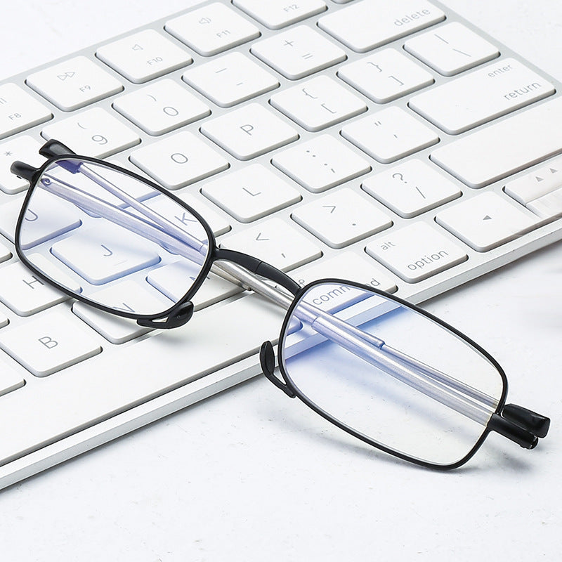 Foldable And Portable Retractable Reading Glasses - 𝓢𝓱𝓸𝓹𝓵𝓮𝓬𝔂