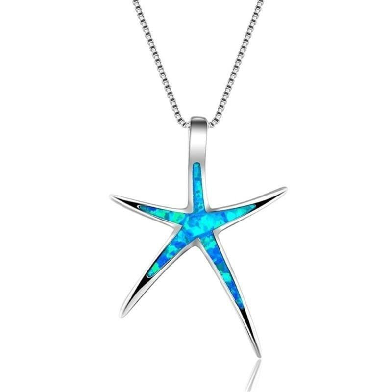 European And American New Starfish Pendant Fashion Simple Cute Starfish Women's Necklace - 𝓢𝓱𝓸𝓹𝓵𝓮𝓬𝔂