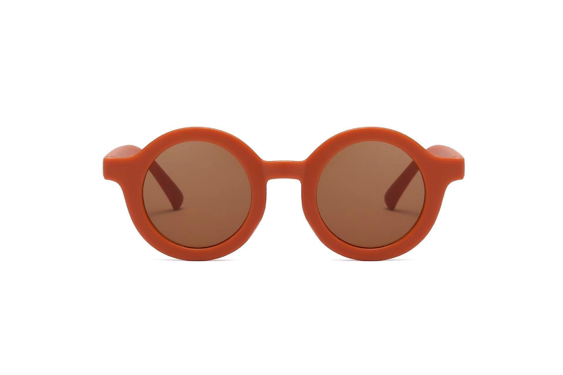 Children's Sunglasses Vintage Round Frame Sun Glasses - 𝓢𝓱𝓸𝓹𝓵𝓮𝓬𝔂