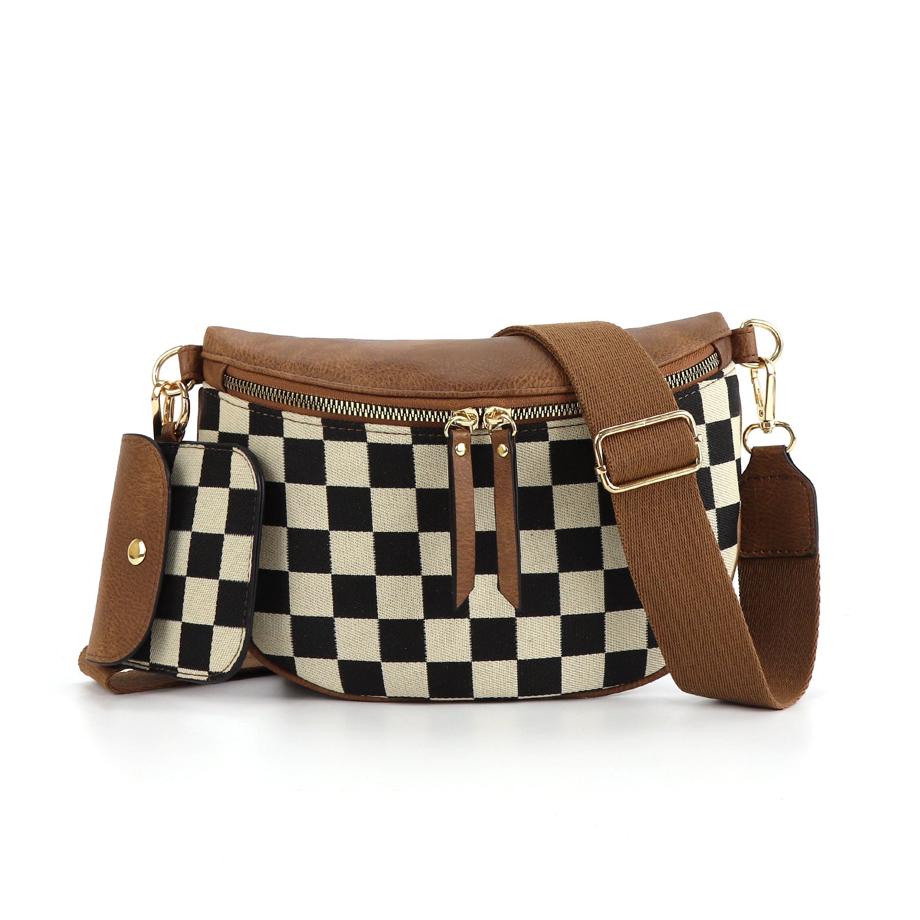 Plaid Waist Trendy All-match Messenger Bag - 𝓢𝓱𝓸𝓹𝓵𝓮𝓬𝔂