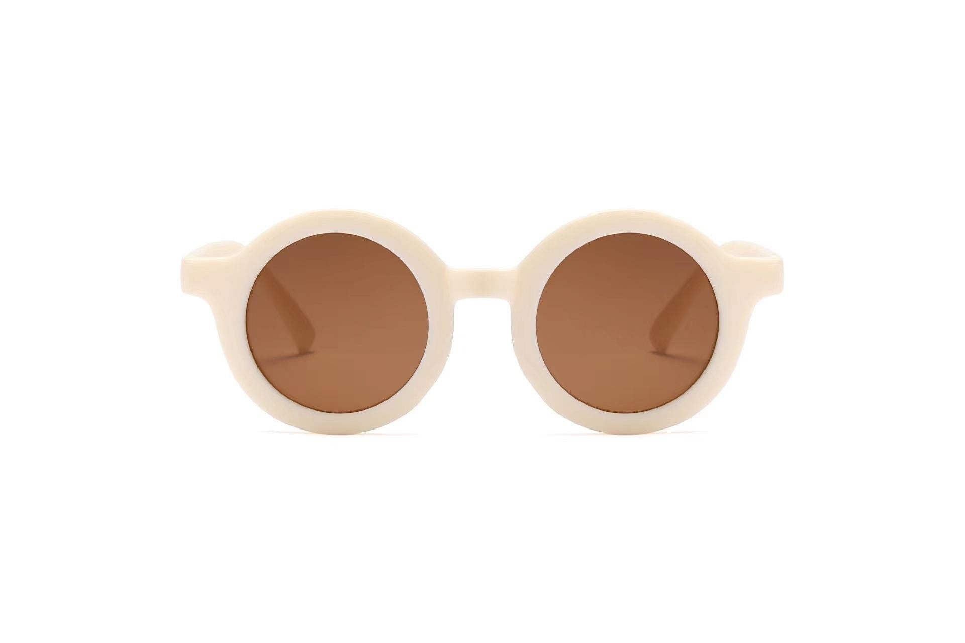 Children's Sunglasses Vintage Round Frame Sun Glasses - 𝓢𝓱𝓸𝓹𝓵𝓮𝓬𝔂