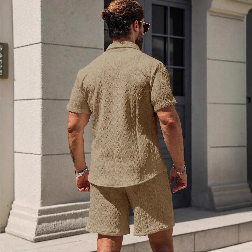 Men's Shirt Casual Loose Short Sleeves Shorts - 𝓢𝓱𝓸𝓹𝓵𝓮𝓬𝔂
