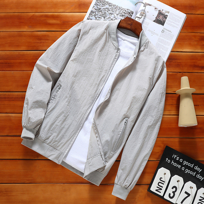 Sun Protective Clothes Men's Ice Silk UV Protection Breathable Jacket - 𝓢𝓱𝓸𝓹𝓵𝓮𝓬𝔂