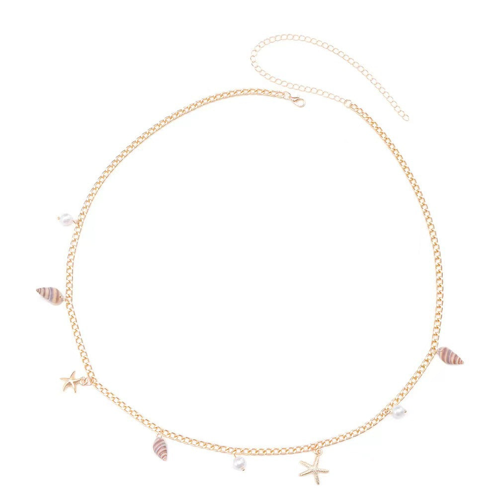 Bohemian Beach Shell Waist Chain - 𝓢𝓱𝓸𝓹𝓵𝓮𝓬𝔂