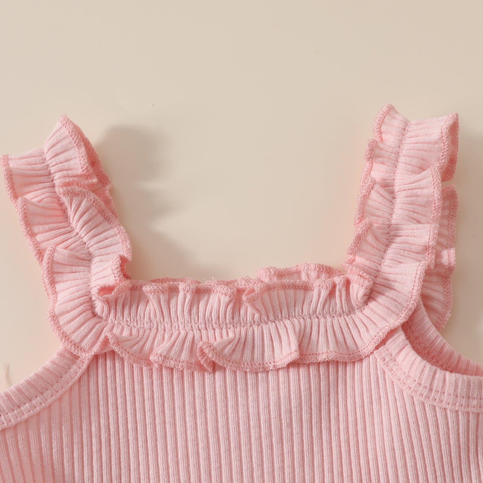 Girls' Solid Color Romper Bow Shorts Two-piece Set - 𝓢𝓱𝓸𝓹𝓵𝓮𝓬𝔂