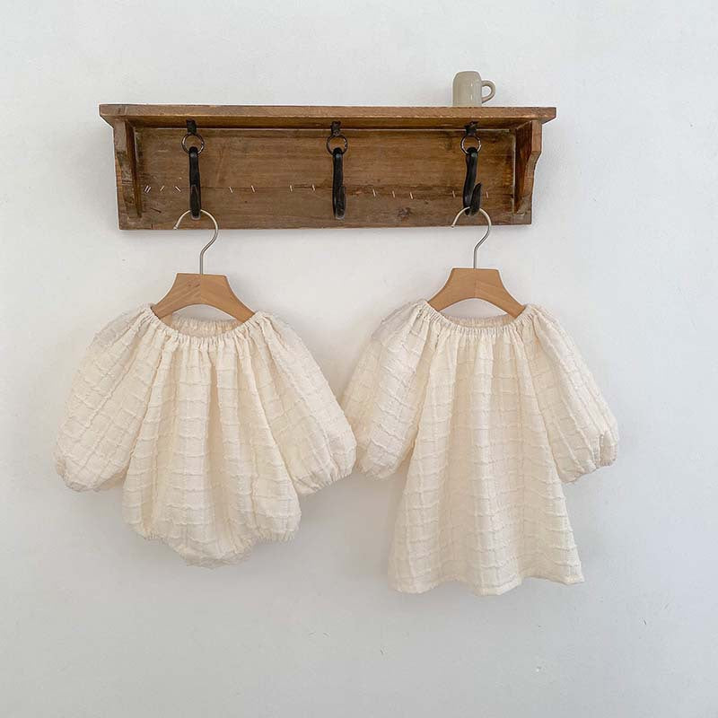 Spring And Autumn New Plaid Solid Color Baby Jumpsuit - 𝓢𝓱𝓸𝓹𝓵𝓮𝓬𝔂