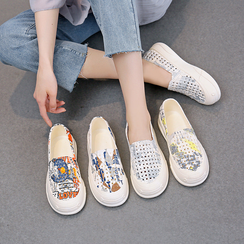 Soft Bottom Mesh Casual Breathable Waterproof Beach Shoes - 𝓢𝓱𝓸𝓹𝓵𝓮𝓬𝔂