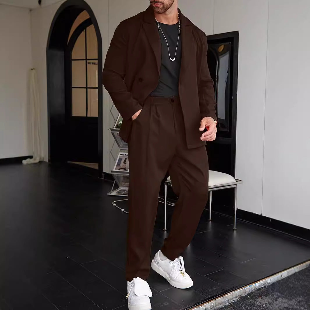 Spring And Autumn Personality Trend Loose Men's Suit - 𝓢𝓱𝓸𝓹𝓵𝓮𝓬𝔂