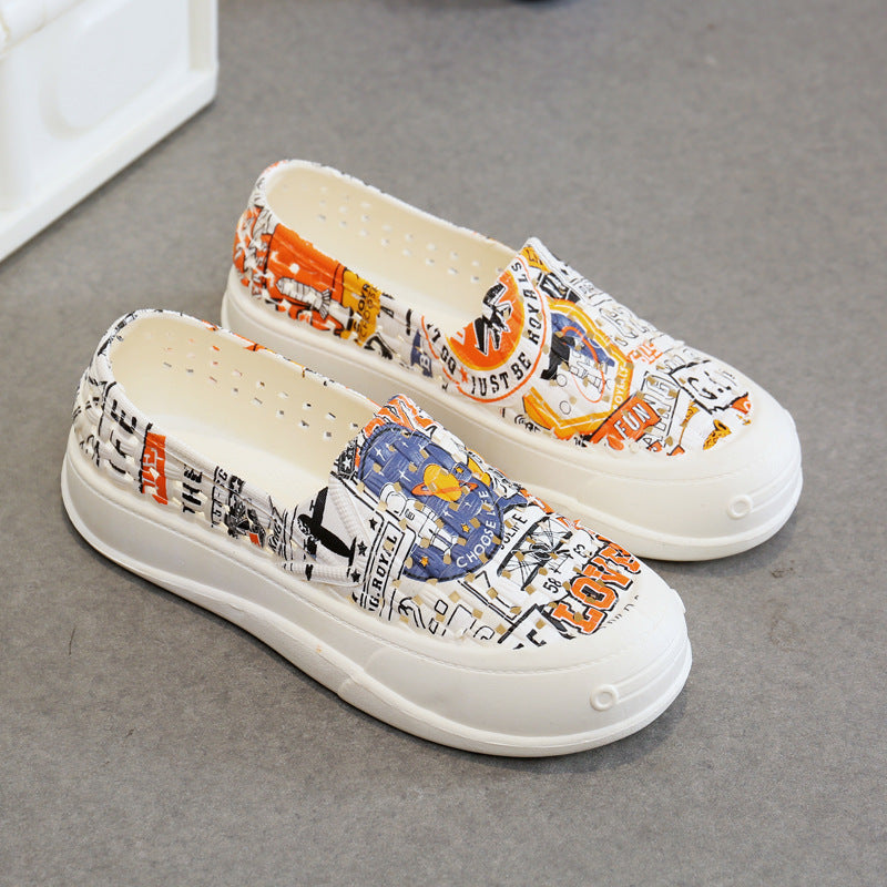 Soft Bottom Mesh Casual Breathable Waterproof Beach Shoes - 𝓢𝓱𝓸𝓹𝓵𝓮𝓬𝔂