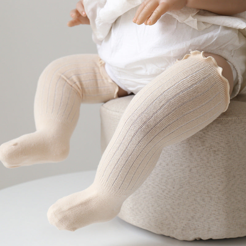 Children's Wooden Ear Over The Knee Mid-calf Length And Knee High Socks - 𝓢𝓱𝓸𝓹𝓵𝓮𝓬𝔂
