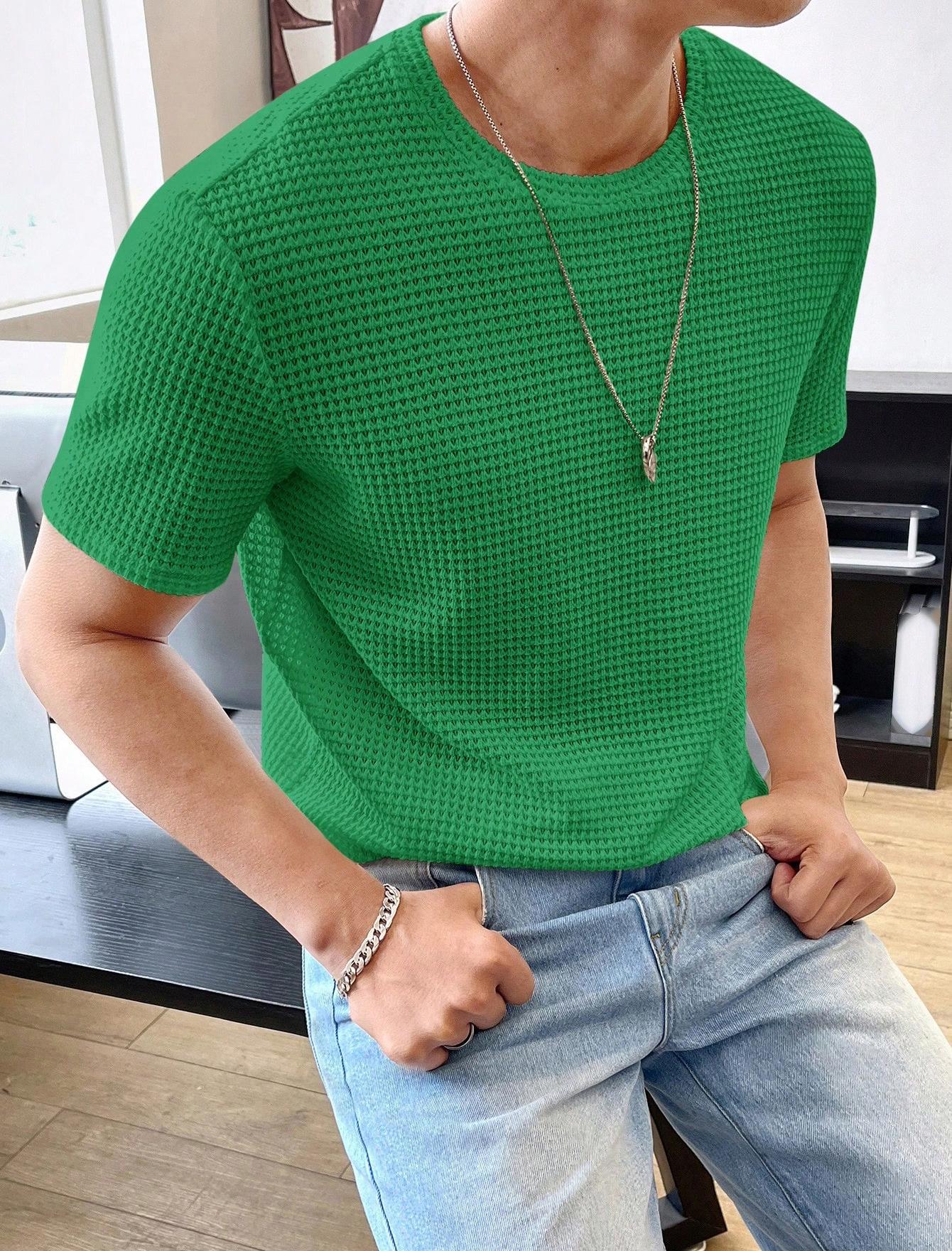 Men's Casual Loose Solid Color Short Sleeve - 𝓢𝓱𝓸𝓹𝓵𝓮𝓬𝔂