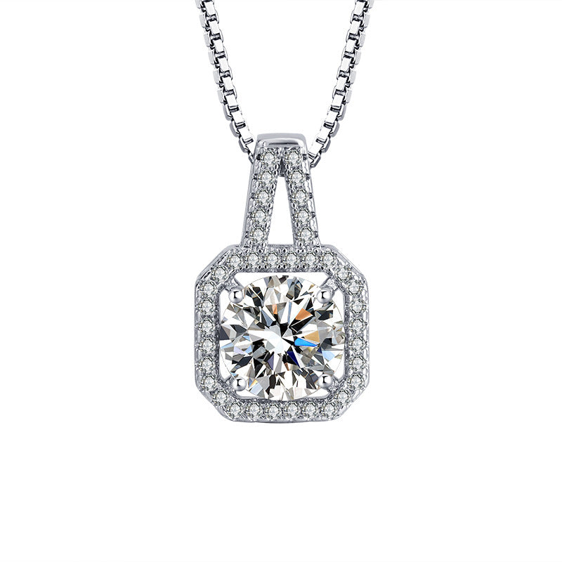 Three-piece Eight Hearts And Eight Arrows Zircon Rings Ear Studs Pendant Necklace Suit - 𝓢𝓱𝓸𝓹𝓵𝓮𝓬𝔂