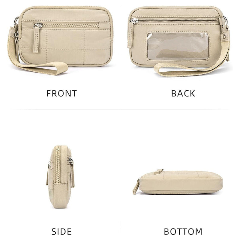 Waterproof Quilted Handbag Women's Transparent Deck - 𝓢𝓱𝓸𝓹𝓵𝓮𝓬𝔂