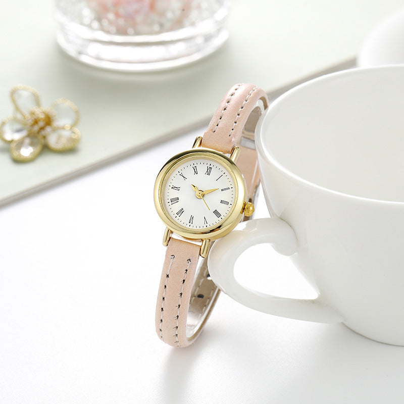 Women's Simple And Compact Alloy Belt Watch - 𝓢𝓱𝓸𝓹𝓵𝓮𝓬𝔂