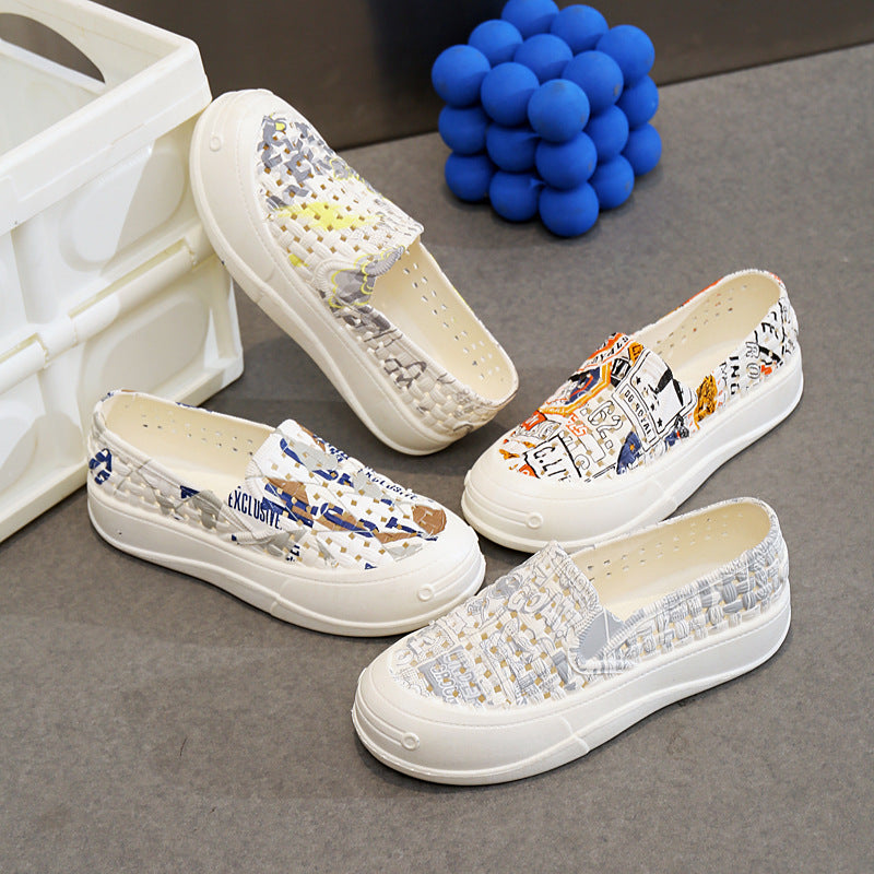 Soft Bottom Mesh Casual Breathable Waterproof Beach Shoes - 𝓢𝓱𝓸𝓹𝓵𝓮𝓬𝔂