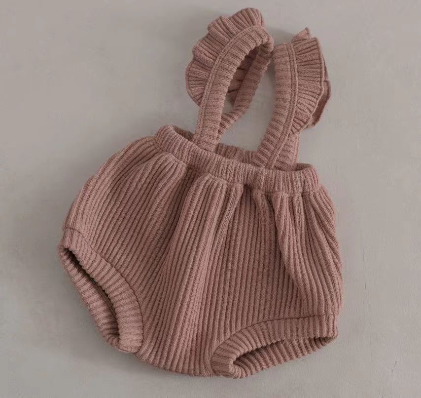 Newborn Lace Overalls Infant Toddler Triangle Shorts - 𝓢𝓱𝓸𝓹𝓵𝓮𝓬𝔂