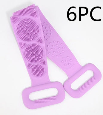 Bath Towel Silicone Rubbing Back Towel - 𝓢𝓱𝓸𝓹𝓵𝓮𝓬𝔂