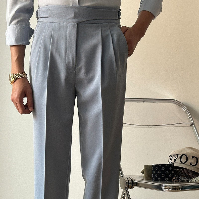 High Waist Slim Fit Business Casual Trousers - 𝓢𝓱𝓸𝓹𝓵𝓮𝓬𝔂