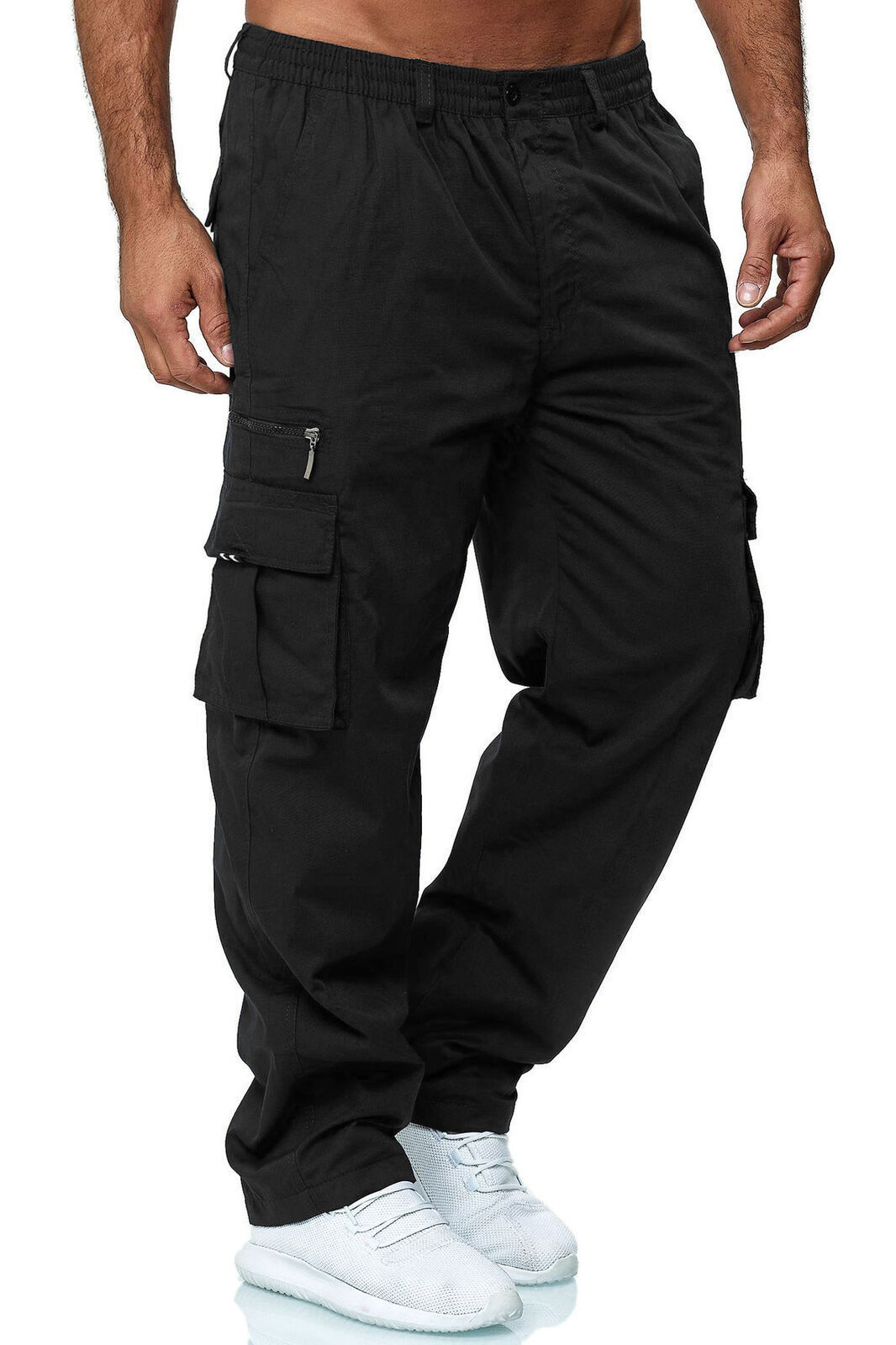 Men's Casual Multi-pocket Loose Straight Cargo Pants - 𝓢𝓱𝓸𝓹𝓵𝓮𝓬𝔂