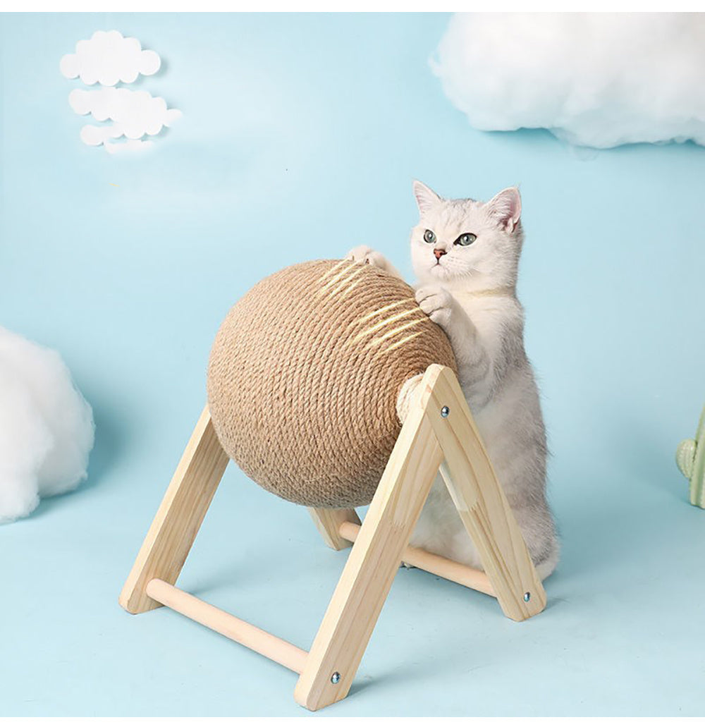 Professional Vertical Cat Toy Sisal Cat Catching Ball - 𝓢𝓱𝓸𝓹𝓵𝓮𝓬𝔂