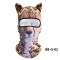 3d Printing Animal Head Cover Outdoor Sun Protection