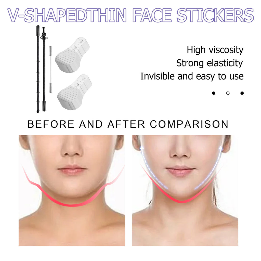 Facial Invisible Lifting Patch Shaping And Firming The Face