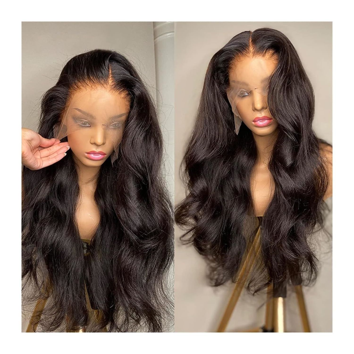 Women's Long Curly Hair Big Wave Wigs Chemical Fiber Full-head Wig - 𝓢𝓱𝓸𝓹𝓵𝓮𝓬𝔂