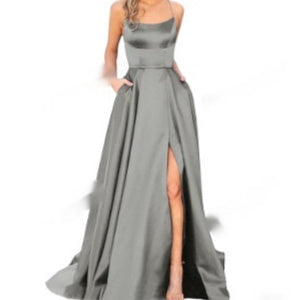 Solid Color Long Slimming And Shoulder Hollow Girlfriends Fashion Bridesmaid Party Dress - 𝓢𝓱𝓸𝓹𝓵𝓮𝓬𝔂