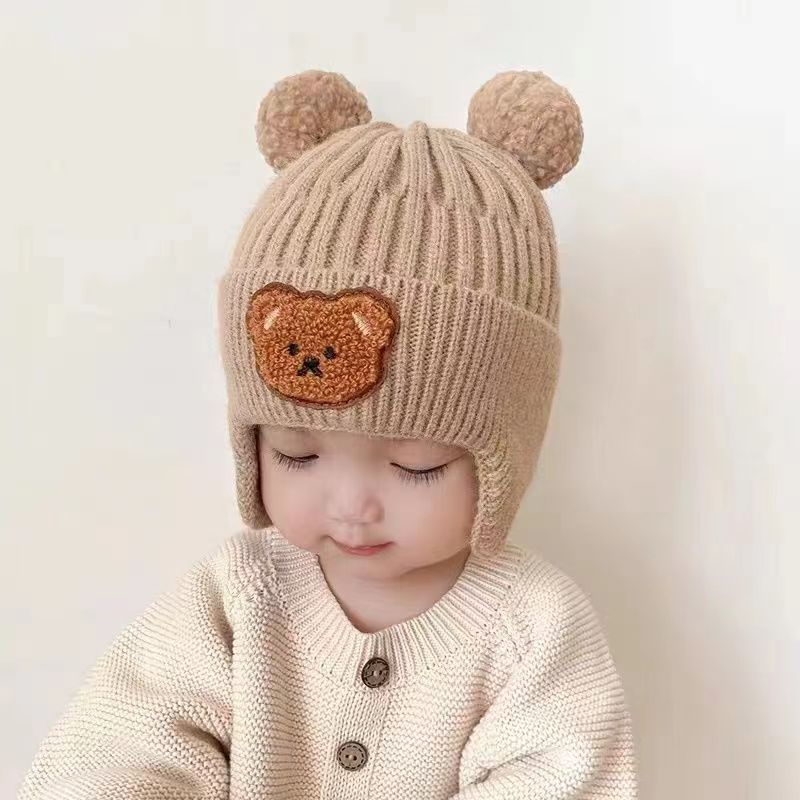 Children's Hat Autumn And Winter Girls Sleeve Cap Korean Style - 𝓢𝓱𝓸𝓹𝓵𝓮𝓬𝔂