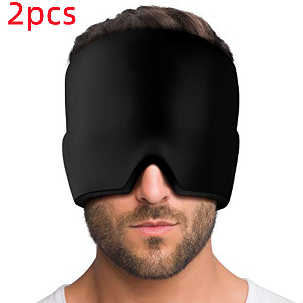Ice Compress Headache Relief Gel Cold Therapy Migraine Eye Mask - 𝓢𝓱𝓸𝓹𝓵𝓮𝓬𝔂