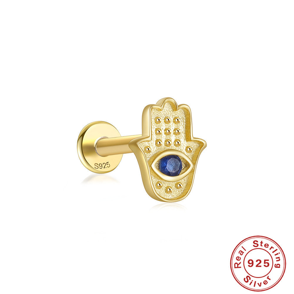 S925 Sterling Silver Horse Eye Multi-Diamond Dragonfly Stud Earrings - 𝓢𝓱𝓸𝓹𝓵𝓮𝓬𝔂