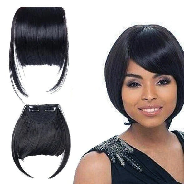 Wig Female Air Bangs Sideburns Qi Bangs - 𝓢𝓱𝓸𝓹𝓵𝓮𝓬𝔂