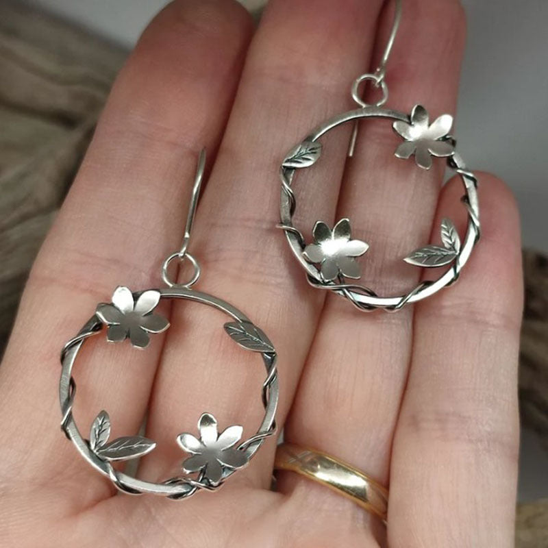 Animal Plant Leaves Flower Earrings Earrings